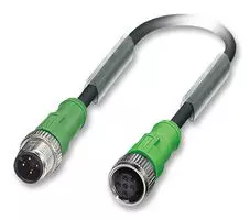 SAC-4P-M12MS/ 3,0-PUR/M12FS