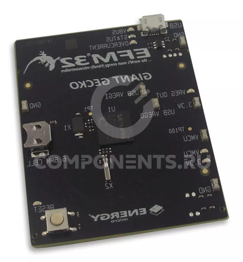 EFM32GG-MCP3750
